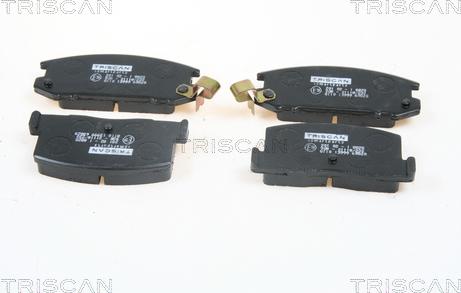 Triscan 8110 13999 - Brake Pad Set, disc brake autospares.lv