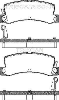 FOMAR Friction 51496681 - Brake Pad Set, disc brake autospares.lv