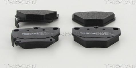 Triscan 8110 13047 - Brake Pad Set, disc brake autospares.lv