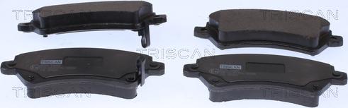 Triscan 8110 13058 - Brake Pad Set, disc brake autospares.lv