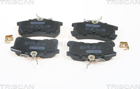 Triscan 8110 13063 - Brake Pad Set, disc brake autospares.lv