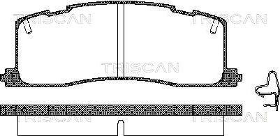 Remsa 367.00 - Brake Pad Set, disc brake autospares.lv