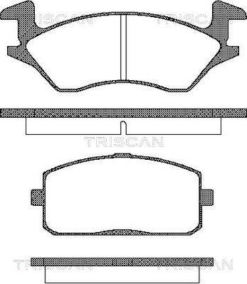 BOSCH 986460985 - Brake Pad Set, disc brake autospares.lv