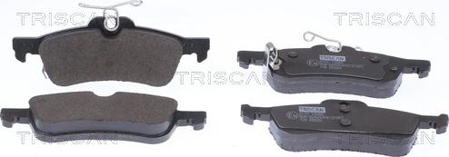 Triscan 8110 13080 - Brake Pad Set, disc brake autospares.lv