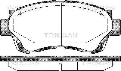 Roadhouse D6977357 - Brake Pad Set, disc brake autospares.lv