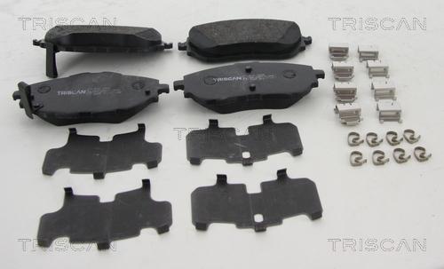 Triscan 8110 13154 - Brake Pad Set, disc brake autospares.lv