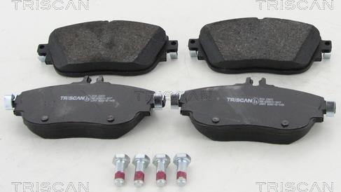 Triscan 8110 13114 - Brake Pad Set, disc brake autospares.lv