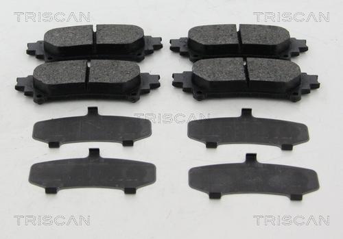 Triscan 8110 13116 - Brake Pad Set, disc brake autospares.lv