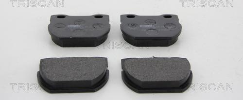 Triscan 8110 17027 - Brake Pad Set, disc brake autospares.lv