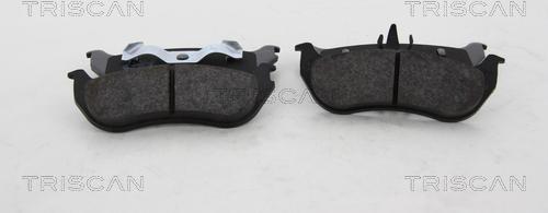 Triscan 8110 80552 - Brake Pad Set, disc brake autospares.lv