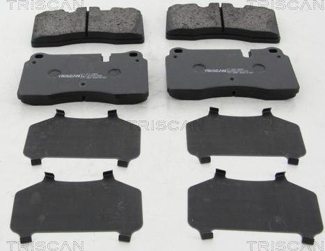 Triscan 8110 29099 - Brake Pad Set, disc brake autospares.lv