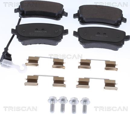 Triscan 8110 29056 - Brake Pad Set, disc brake autospares.lv