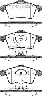 Triscan 8110 29013 - Brake Pad Set, disc brake autospares.lv