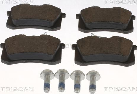 Triscan 8110 29196 - Brake Pad Set, disc brake autospares.lv