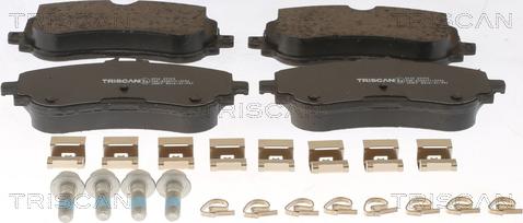 Triscan 8110 29193 - Brake Pad Set, disc brake autospares.lv