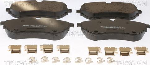 Triscan 8110 29192 - Brake Pad Set, disc brake autospares.lv