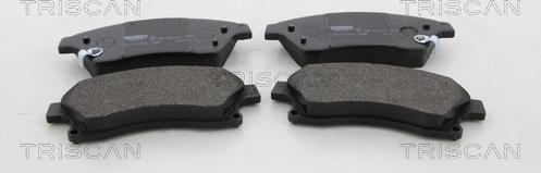 Triscan 8110 24040 - Brake Pad Set, disc brake autospares.lv