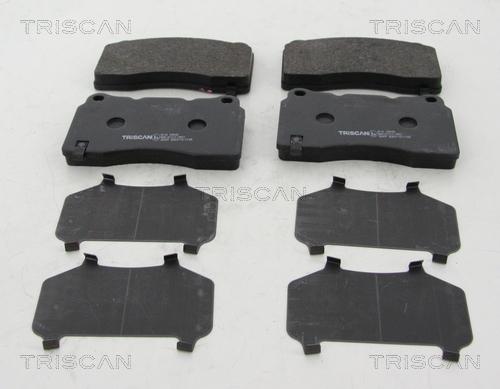 Triscan 8110 24048 - Brake Pad Set, disc brake autospares.lv