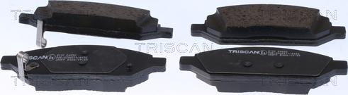 Triscan 8110 24052 - Brake Pad Set, disc brake autospares.lv