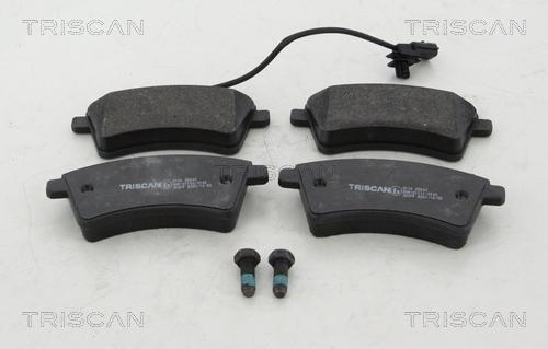 Triscan 8110 25043 - Brake Pad Set, disc brake autospares.lv