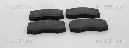 Triscan 8110 25039 - Brake Pad Set, disc brake autospares.lv