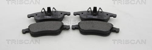 Triscan 8110 25036 - Brake Pad Set, disc brake autospares.lv