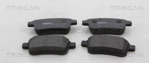 Triscan 8110 25031 - Brake Pad Set, disc brake autospares.lv