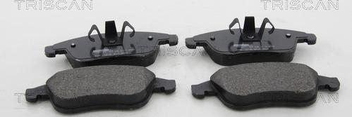 Triscan 8110 25032 - Brake Pad Set, disc brake autospares.lv