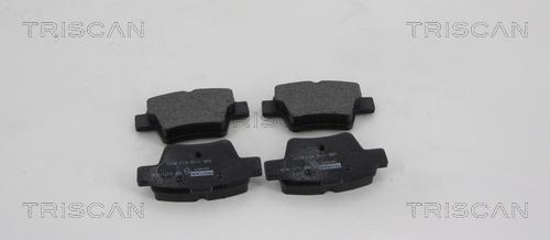 Triscan 8110 28043 - Brake Pad Set, disc brake autospares.lv