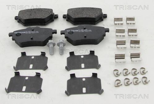 Triscan 8110 28055 - Brake Pad Set, disc brake autospares.lv