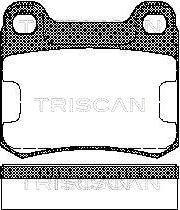 Triscan 8110 23995 - Brake Pad Set, disc brake autospares.lv