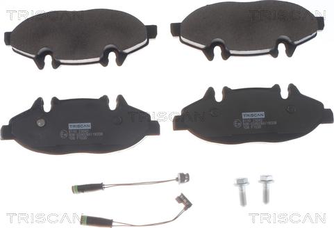 Triscan 8110 23042 - Brake Pad Set, disc brake autospares.lv