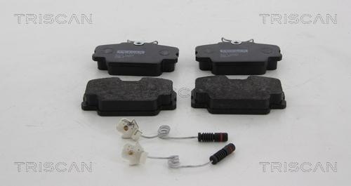 Triscan 8110 23056 - Brake Pad Set, disc brake autospares.lv