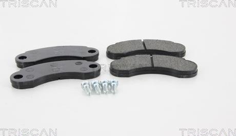 Triscan 8110 23017 - Brake Pad Set, disc brake autospares.lv