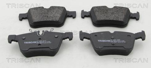 Triscan 8110 23080 - Brake Pad Set, disc brake autospares.lv