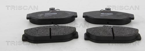 Triscan 8110 27015 - Brake Pad Set, disc brake autospares.lv