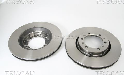 Triscan 8120 42125 - Brake Disc autospares.lv