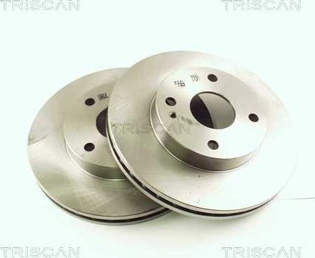 Triscan 8120 50133 - Brake Disc autospares.lv