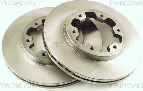 Triscan 8120 14124 - Brake Disc autospares.lv