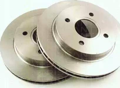 Triscan 8120 16123 - Brake Disc autospares.lv