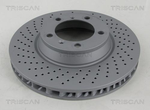 Triscan 8120 101075C - Brake Disc autospares.lv