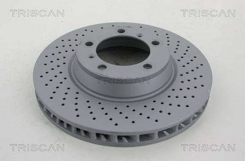 Triscan 8120 101076C - Brake Disc autospares.lv