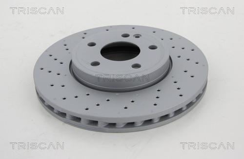 Triscan 8120 231022C - Brake Disc autospares.lv