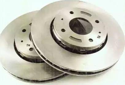 Triscan 8120 27128 - Brake Disc autospares.lv