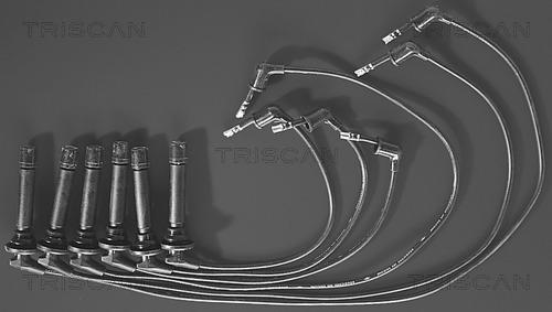 Triscan 8860 7205 - Ignition Cable Kit autospares.lv