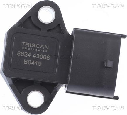 Triscan 8824 43008 - Sensor, intake manifold pressure autospares.lv