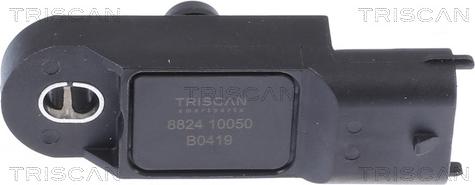 Triscan 8824 10050 - Sensor, intake manifold pressure autospares.lv