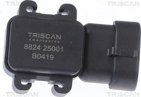 Triscan 8824 25001 - Sensor, intake manifold pressure autospares.lv