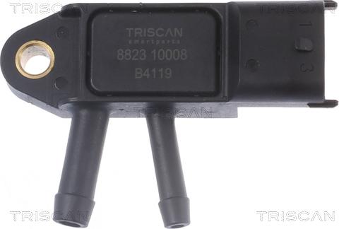 Triscan 8823 10008 - Sensor, exhaust pressure autospares.lv