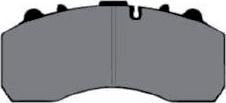 Truckfrenos TFEKBP.087 - Brake Pad Set, disc brake autospares.lv